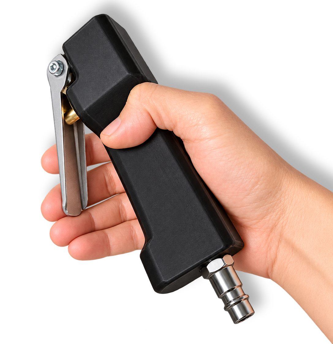 Pistola neumática con válvula y alto caudal para máquinas de proyectar TENKA PA1 - Repuestos - image 1